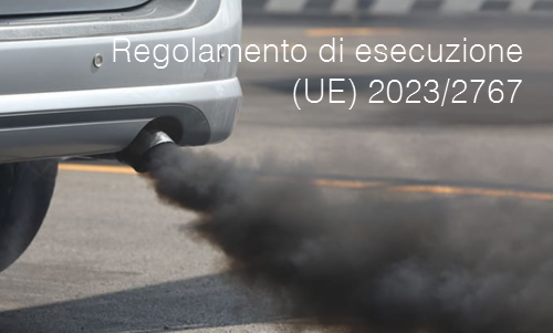 Regolamento di esecuzione  UE  2023 2767