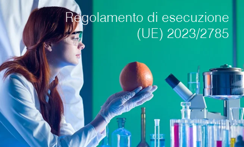 Regolamento di esecuzione  UE  2023 2785