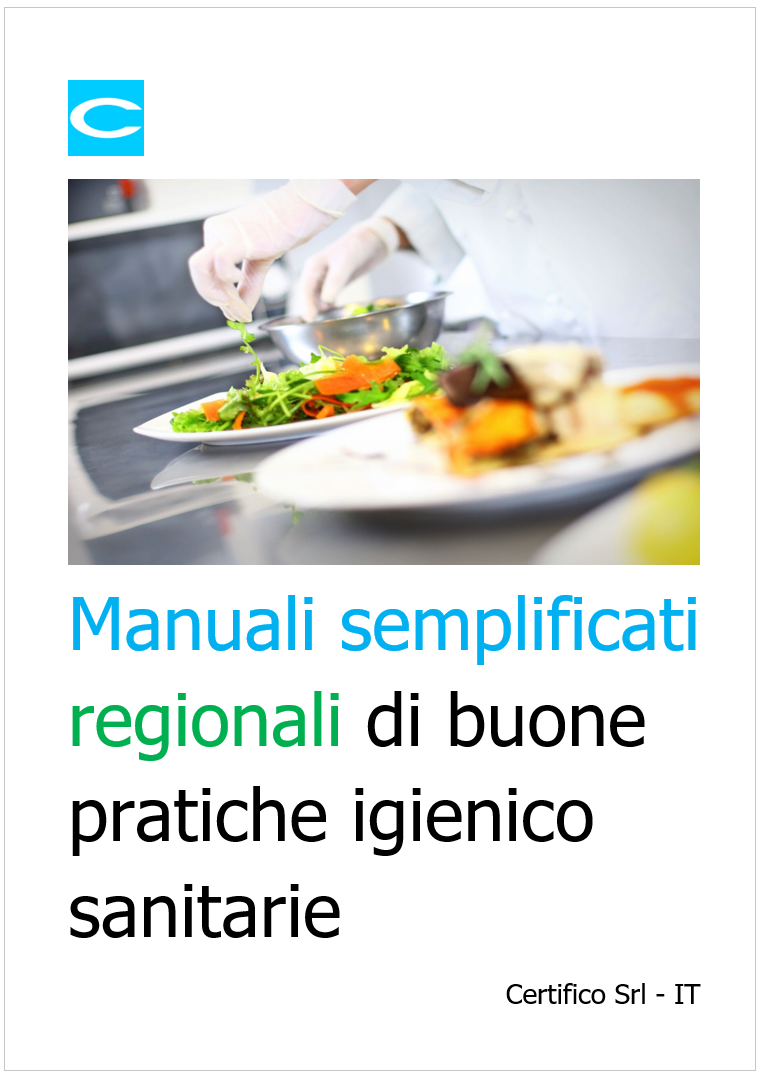 Manuali semplificati regionali di buone pratiche igienico sanitarie