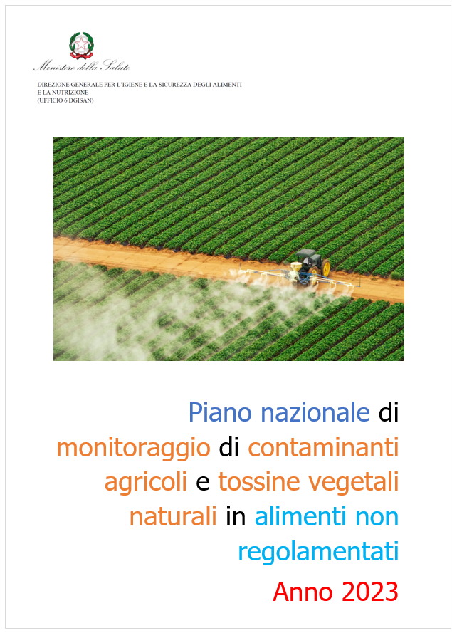 Piano nazionale di monitoraggio di contaminanti agricoli