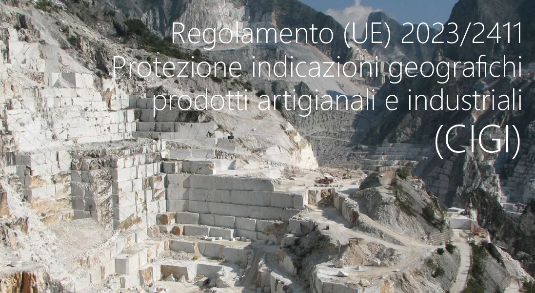 Protezione delle indicazioni geografiche dei prodotti artigianali e industriali