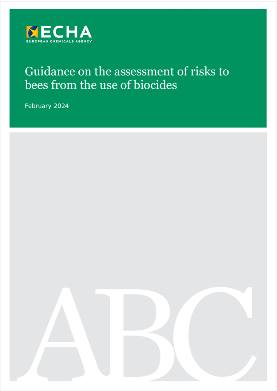 Guidance to assess the risks to bees from the use of biocides