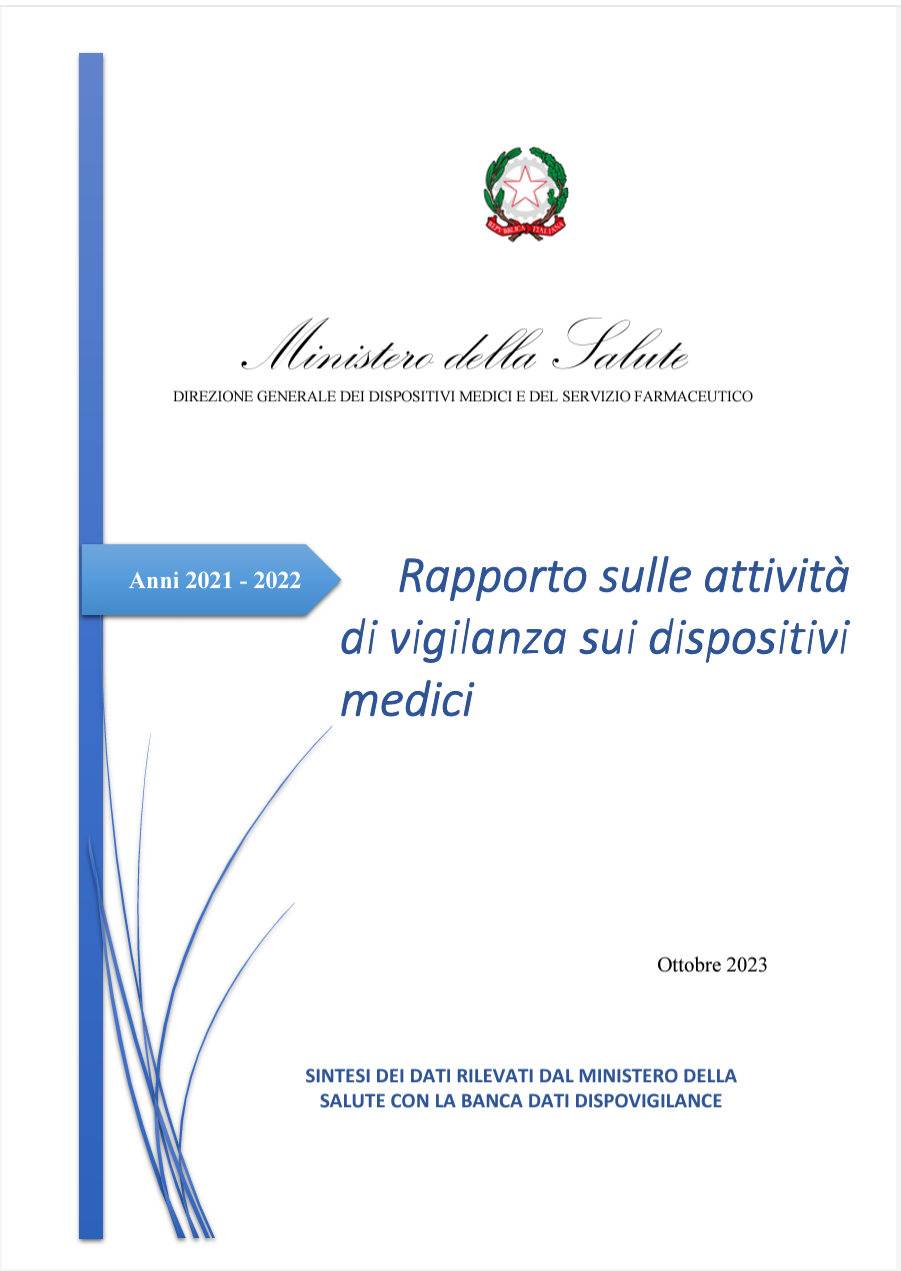 Rapporto attivit  di vigilanza sui dispositivi medici   Edizione 2023