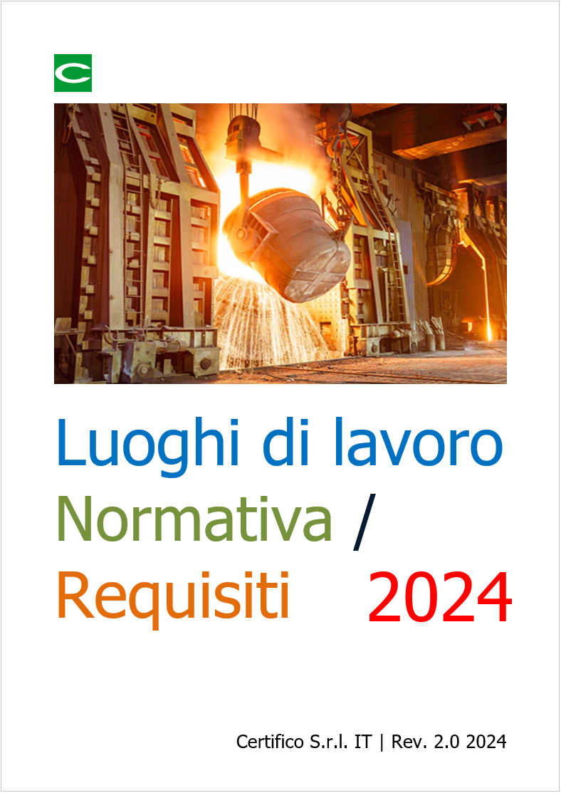 Luoghi di lavoro   Normativa e requisiti 