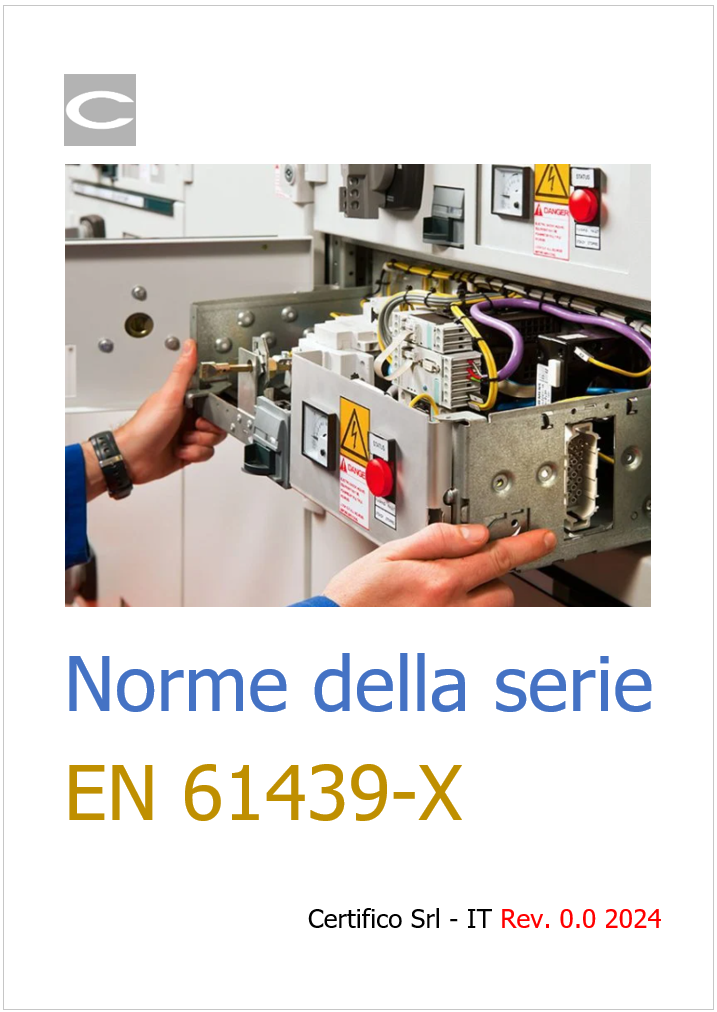 Norme della serie EN 61439 X