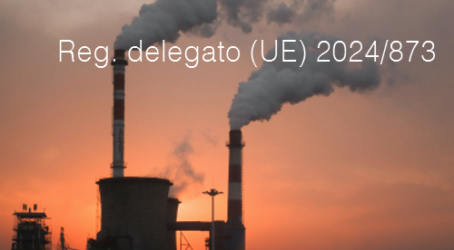 Regolamento delegato  UE  2024 873