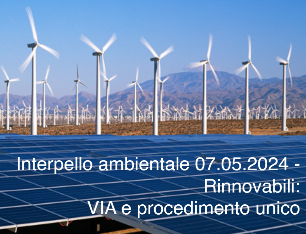 Interpello ambientale 07 05 2024