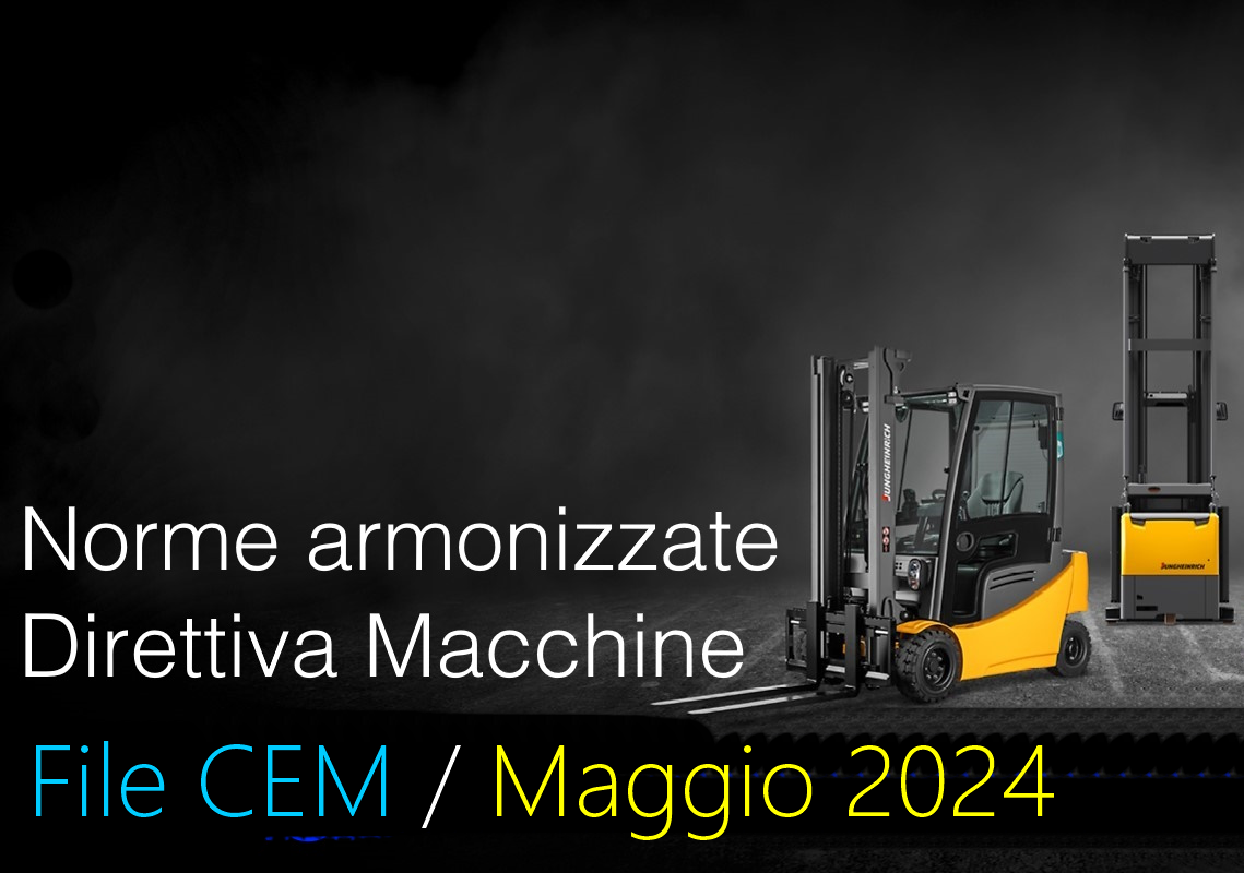 Norme armonizzate4 Direttiva macchine FIle CEM 2024