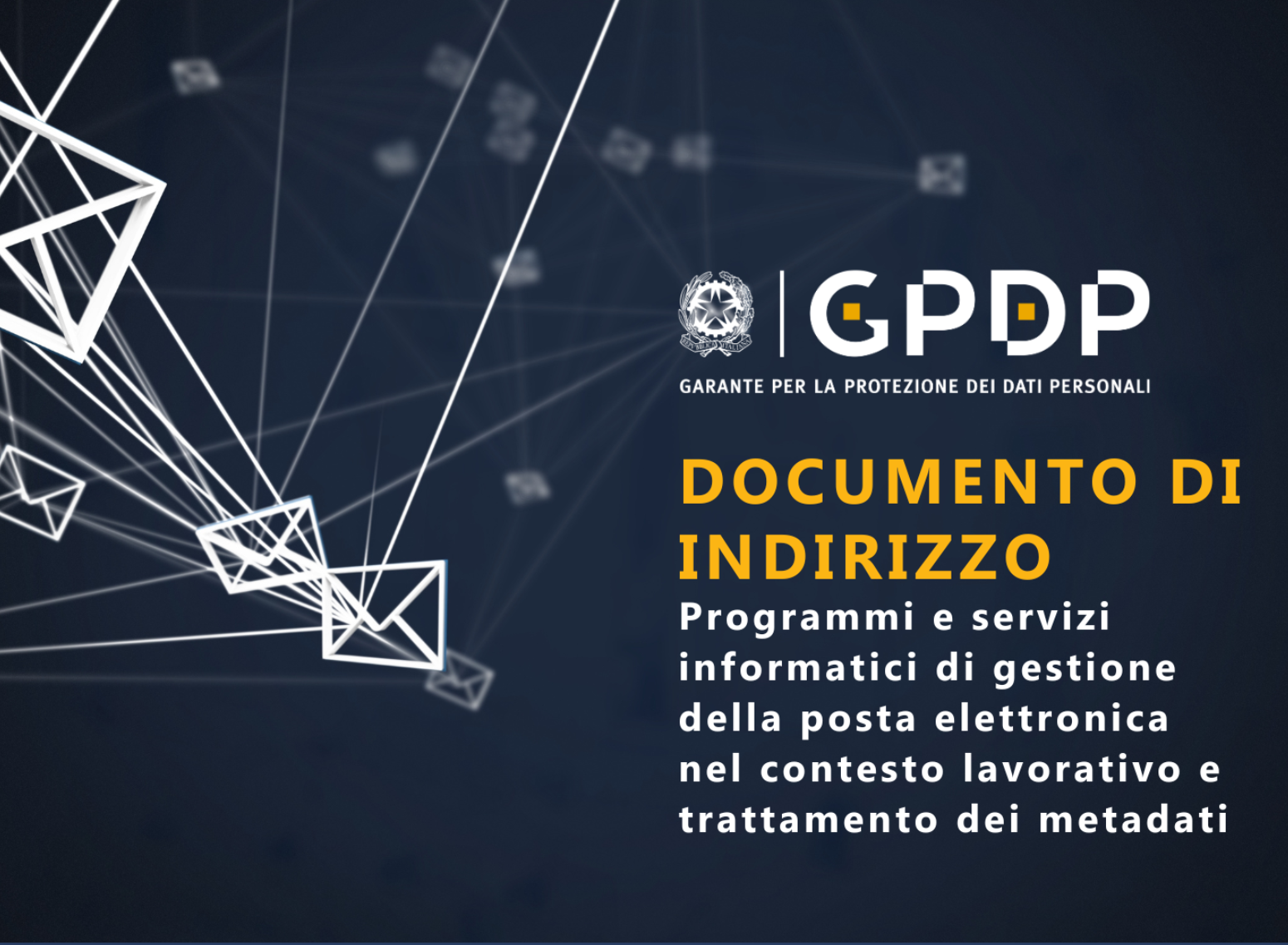 Documento di indirizzo posta elettronica nel contesto lavorativo