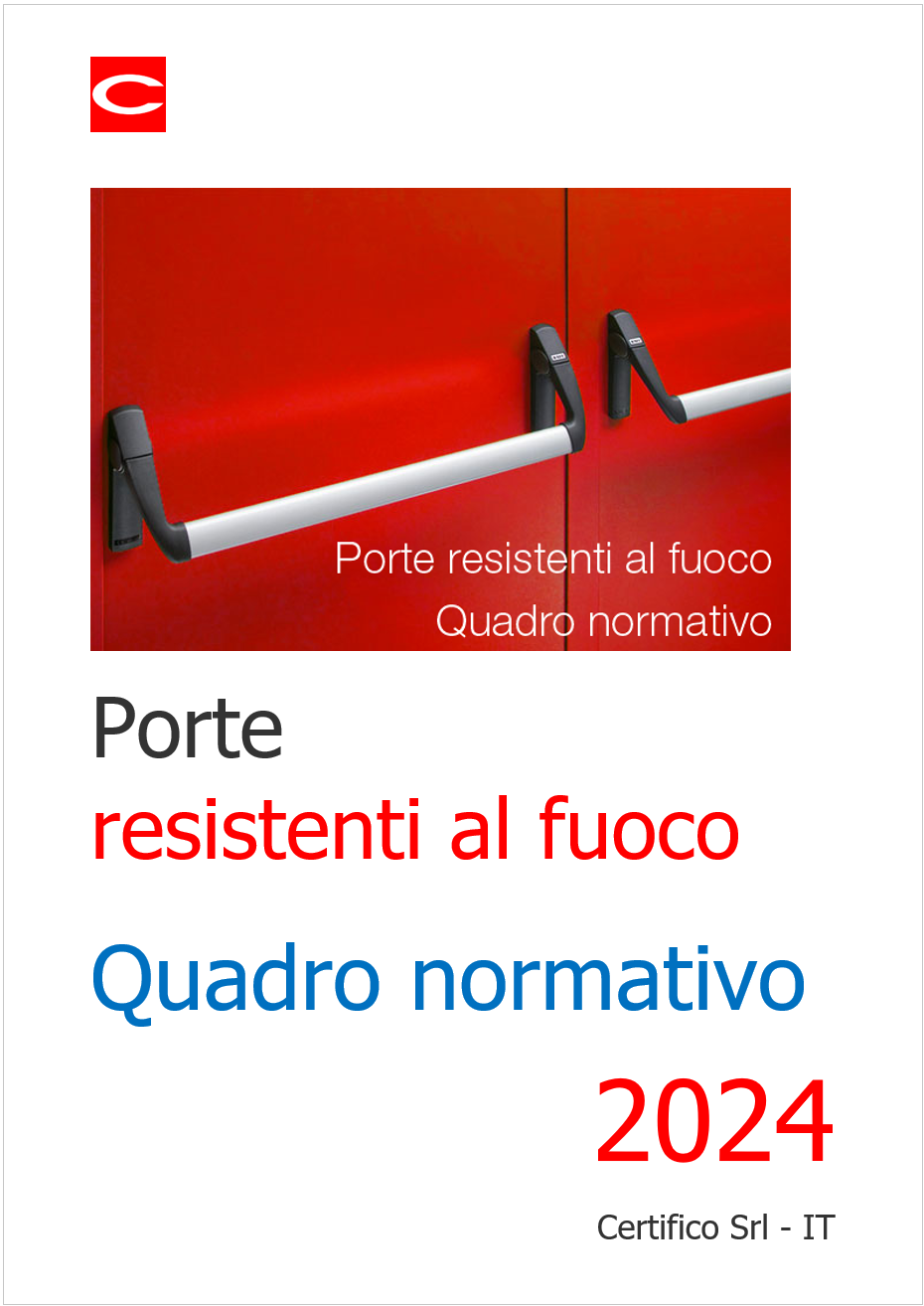 Porte resistenti al fuoco   Quadro normativo   2024