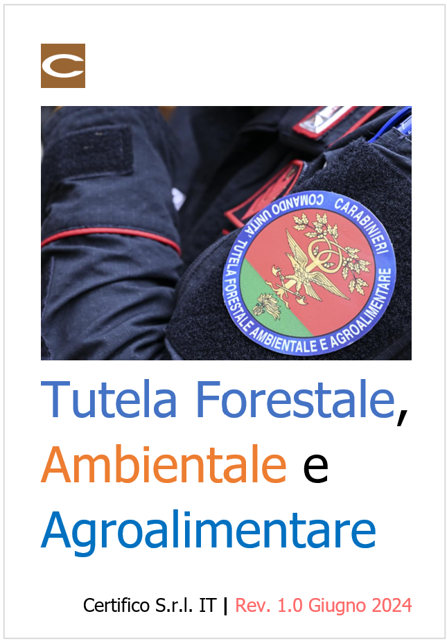 Tutela Forestale  Ambientale e Agroalimentare   Rev  Giugno 2024