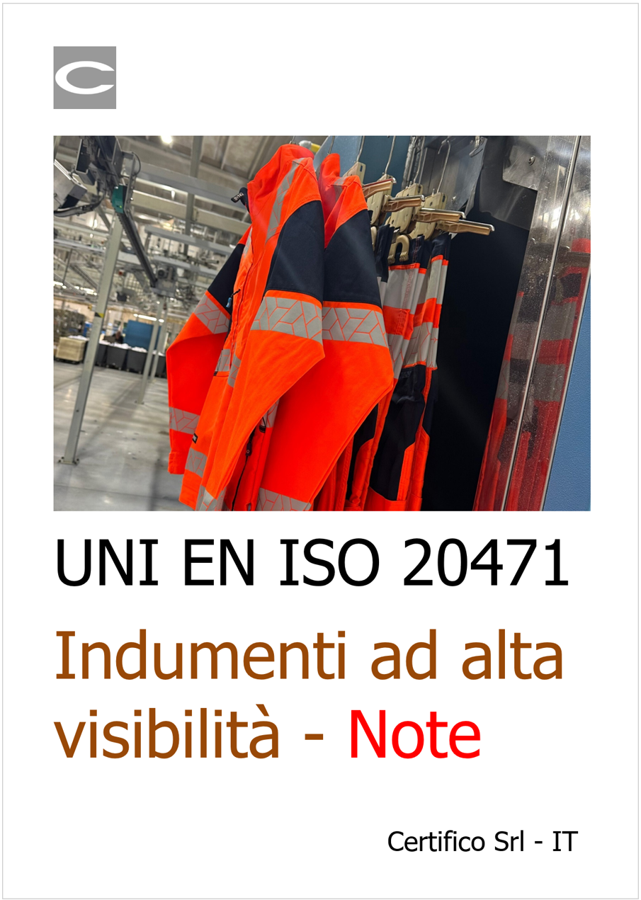 UNI EN ISO 20471 Rev  1 0 2024