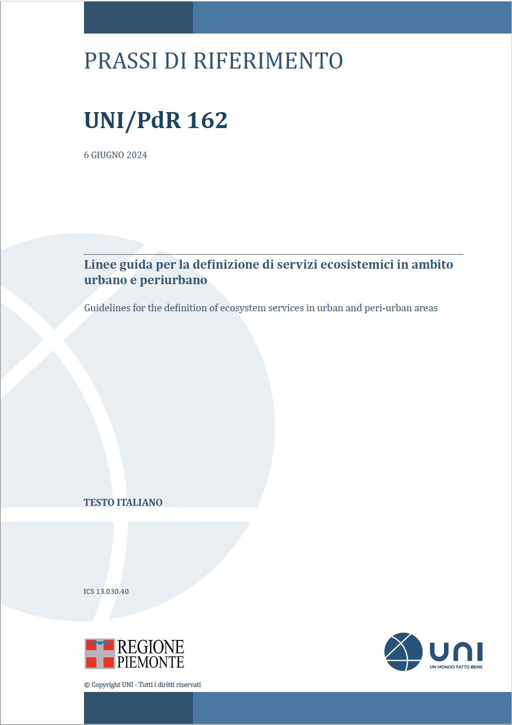 UNI PDR 162 2024