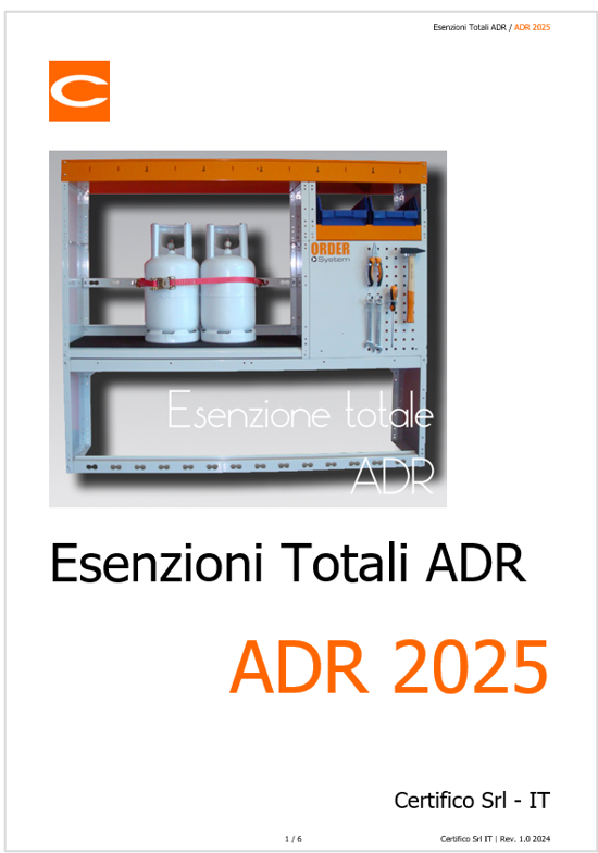 Esenzioni Totali ADR