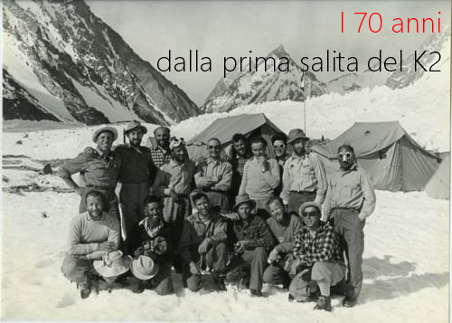 I 70 anni dalla prima salita del K2