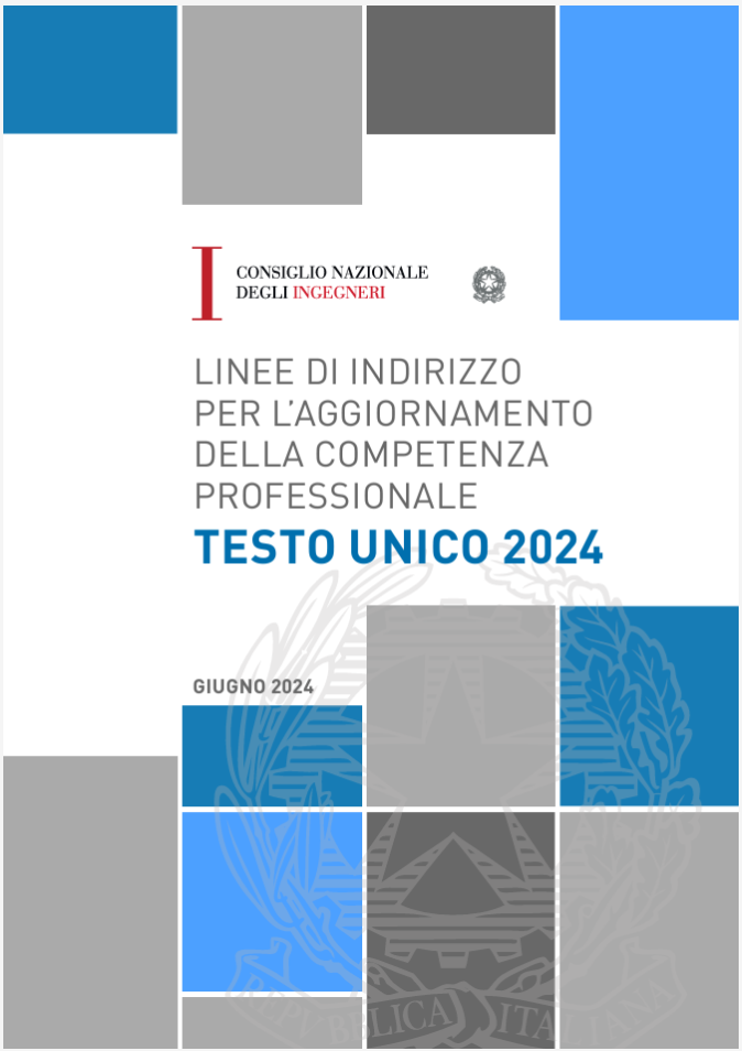 Linee di indirizzo per l aggiornamento della competenza professionale   Testo Unico 2024