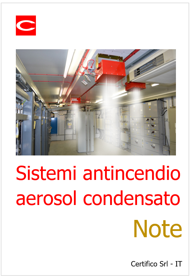 Sistemi antincendio ad aerosol condensato 