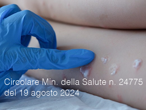 Circolare del Ministero della Salute n  24775 del 19 agosto 2024