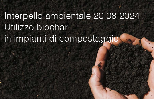 Interpello ambientale 20 08 2024   Biochar in impianti di compostaggio