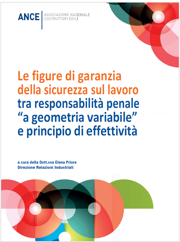 Le figure di garanzia della sicurezza sul lavoro