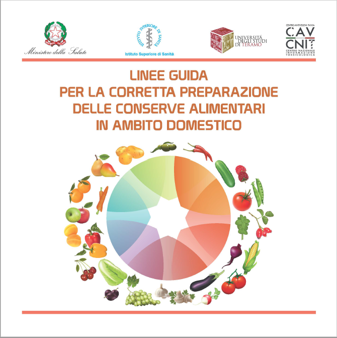 Linee guida per la corretta preparazione delle conserve alimentari in ambito domestico