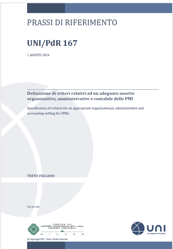 UNI PdR 167 2024