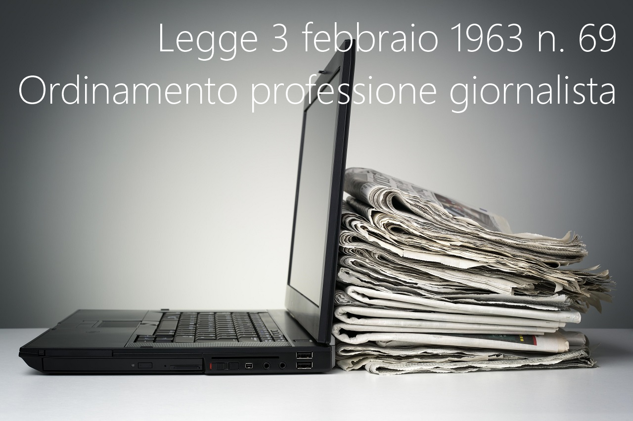 Legge 3 febbraio 1963  n  69