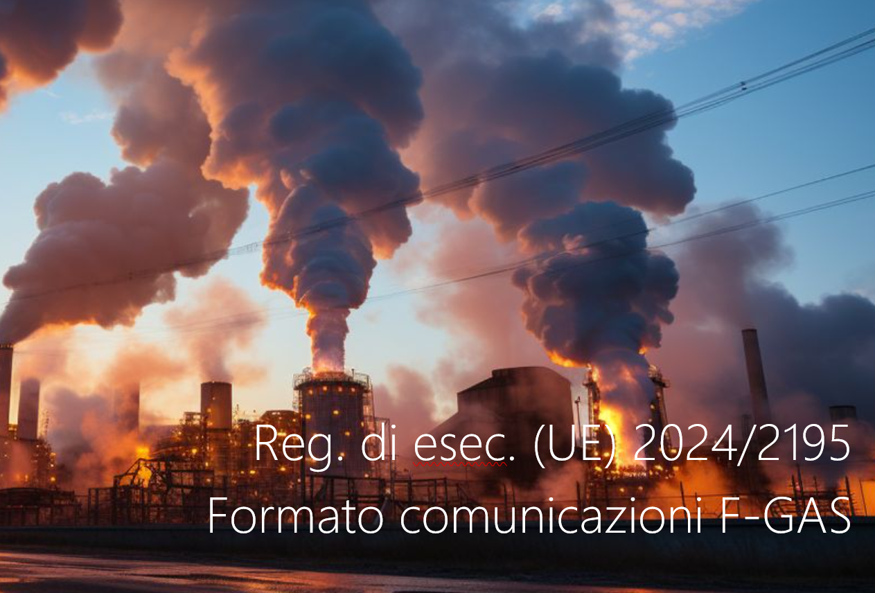 Regolamento di esecuzione UE 2024 2195