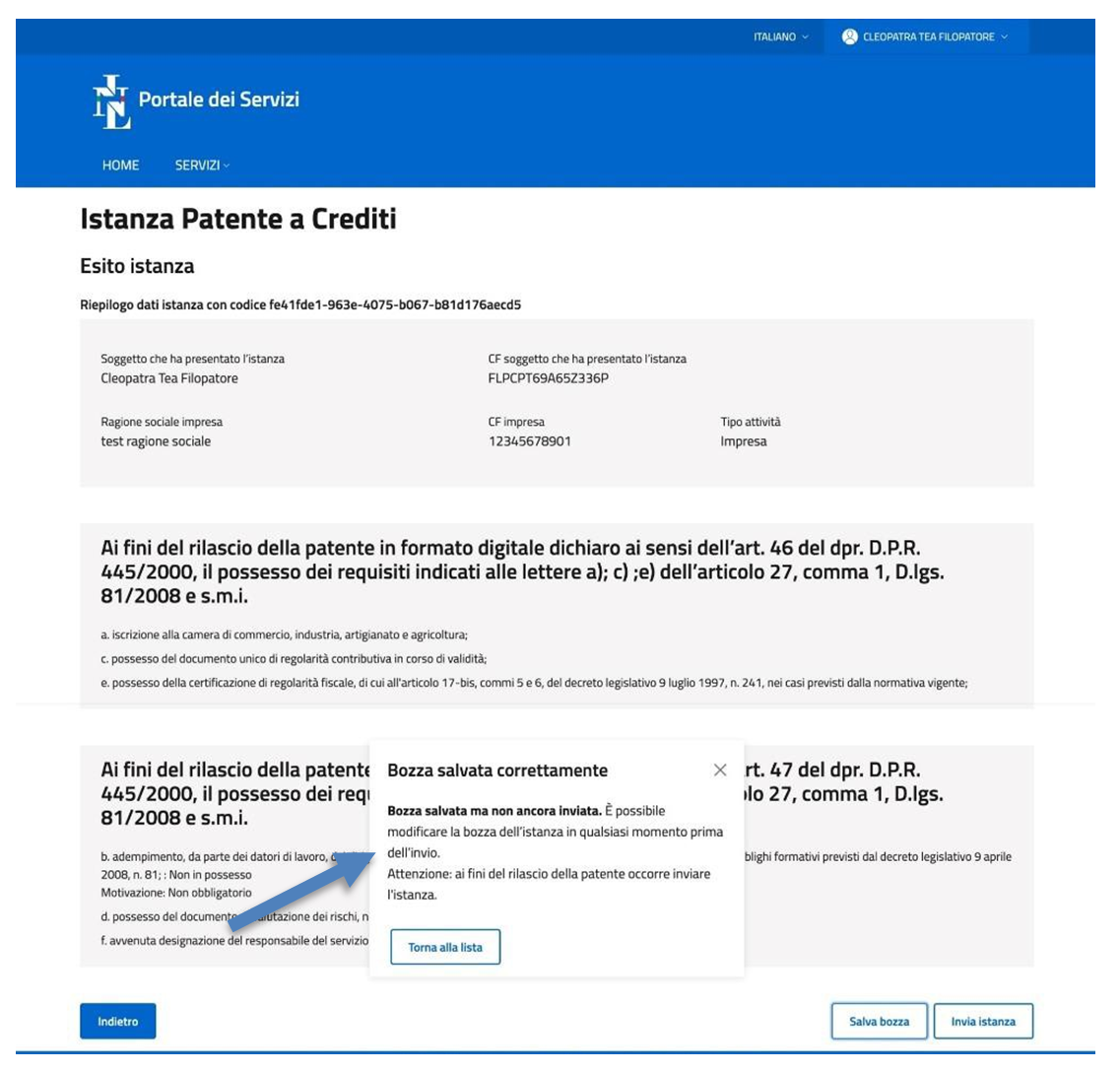 Patente a crediti Istruzione tecniche Immagine 5