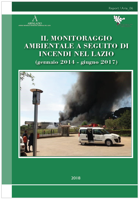 Report monitoraggio ambientale a seguito di incendi nel Lazio