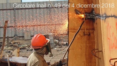 Circolare Inail n 49 4 dicembre 2018 Circolare Inail n 49 4 dicembre 2018
