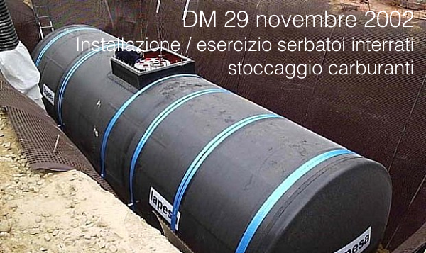 DM 29 novembre 2002 DM 29 novembre 2002