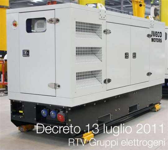 Decreto 13 luglio 2011 Decreto 13 luglio 2011