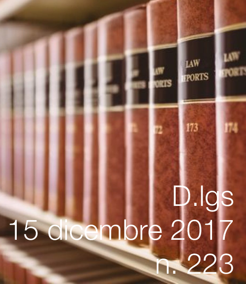 Dlgs 223 2017 Dlgs 223 2017