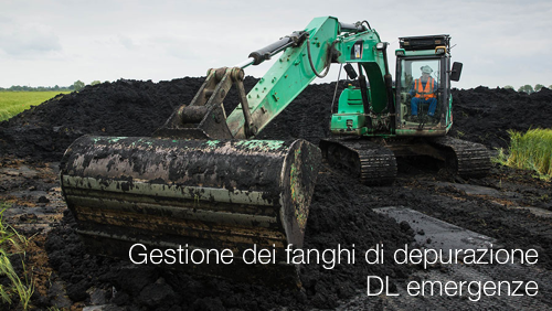 Gestione dei fanghi di depurazione DL emergenze Gestione dei fanghi di depurazione DL emergenze