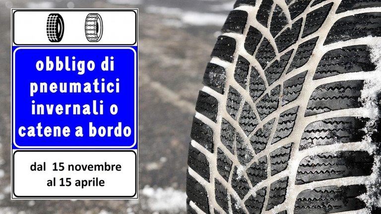 Obbligo pneumatici invernali Obbligo pneumatici invernali