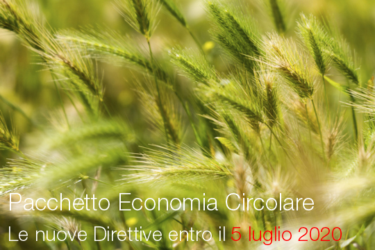 Pacchetto economia circolare 2020 Pacchetto economia circolare 2020