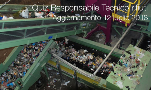 Quiz RT aggiornamento 2018 Quiz RT aggiornamento 2018