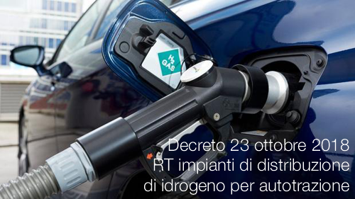 RT impianti di distribuzione di idrogeno per autotrazione RT impianti di distribuzione di idrogeno per autotrazione