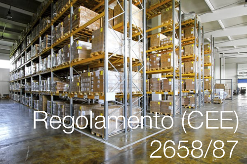 Regolamento 2658 87 Regolamento 2658 87