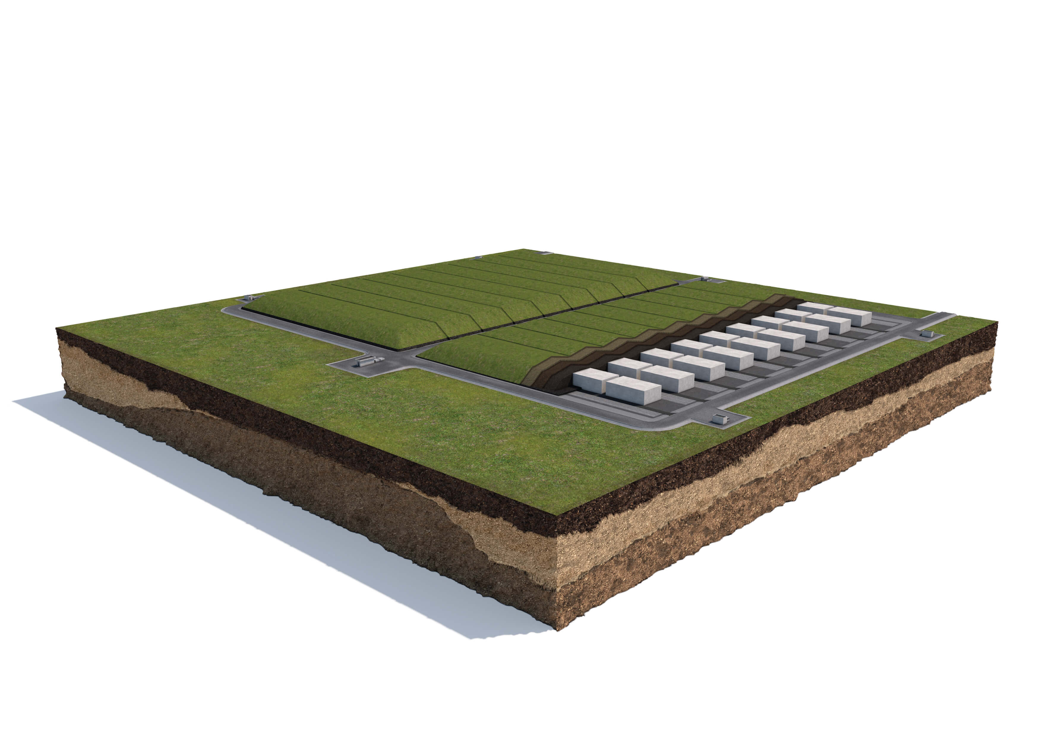 la copertura multistrato del deposito nazionale la copertura multistrato del deposito nazionale