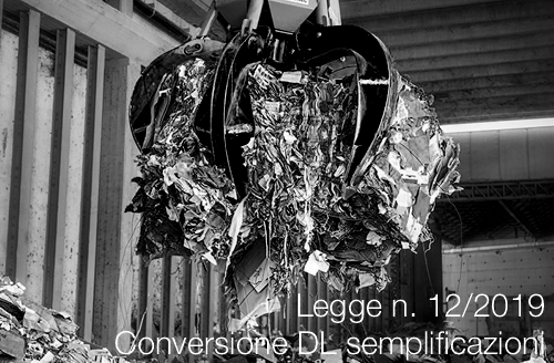 Legge 11 febbraio 2019 n 12 Legge 11 febbraio 2019 n 12