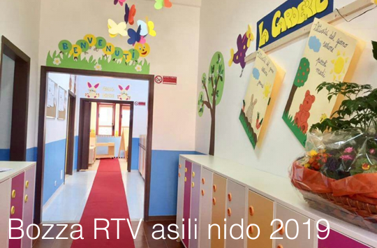 Bozza RTV Asili nido Maggio 2019 Bozza RTV Asili nido Maggio 2019