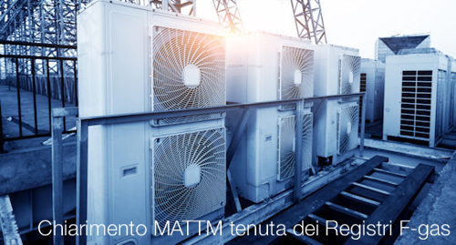 Chiarimento MATTM tenuta dei Registri F gas Chiarimento MATTM tenuta dei Registri F gas