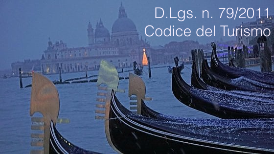 D Lgs n 79 2011 Codice del Turismo D Lgs n 79 2011 Codice del Turismo