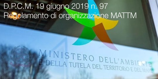 D P C M 19 giugno 2019 n 97 D P C M 19 giugno 2019 n 97