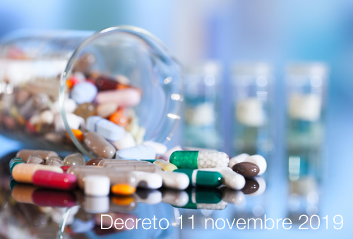 Decreto 11 novembre 2019 Decreto 11 novembre 2019
