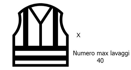 EN ISO 20471 Etichetta EN ISO 20471 Etichetta