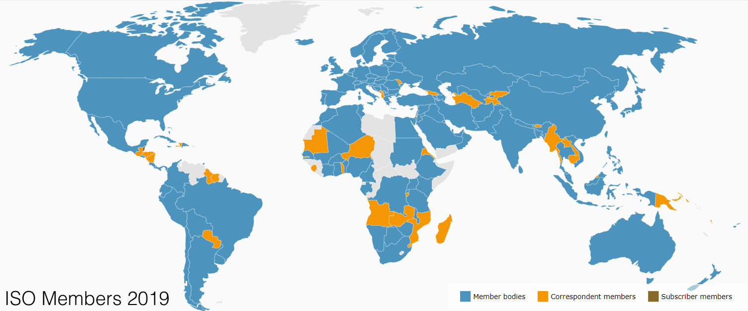 ISO Mermber standards 2019 ISO Mermber standards 2019