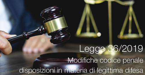 Legge 26 aprile 2019 n 36 Legge 26 aprile 2019 n 36